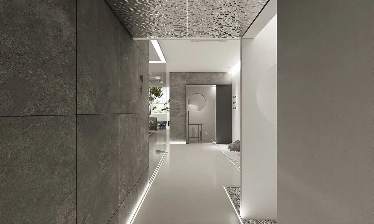 簡約辦公空間設(shè)計(jì)-鄭州辦公室裝修效果圖