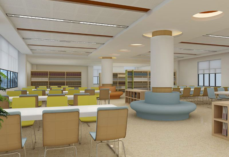 鄭州畫室辦公空間設(shè)計(jì)-教室裝修設(shè)計(jì)效果圖