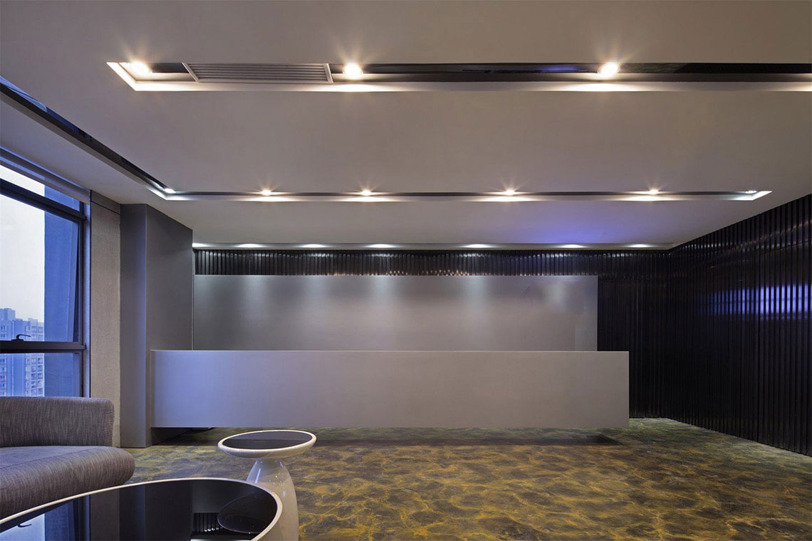 500平米鄭州辦公室裝修設(shè)計效果圖