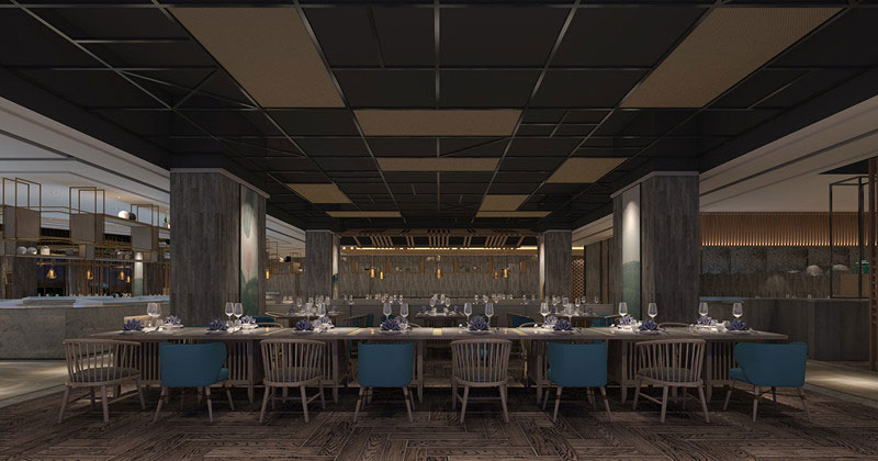 洛陽480平米中餐廳裝修設(shè)計(jì)效果圖