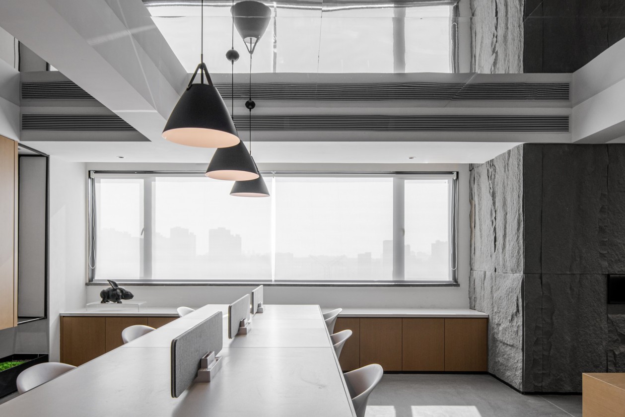 新鄉(xiāng)廠房辦公樓改造裝修設計效果圖