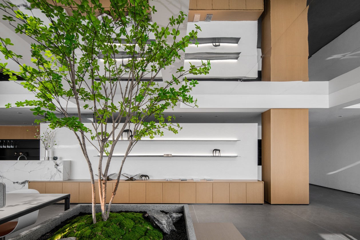 新鄉(xiāng)廠房辦公樓改造裝修設計效果圖