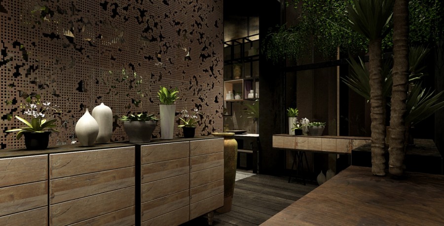 600平方烤肉店面裝修設(shè)計效果圖