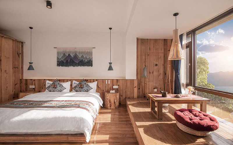 600平米洛陽(yáng)山莊民宿客棧裝修設(shè)計(jì)效果圖