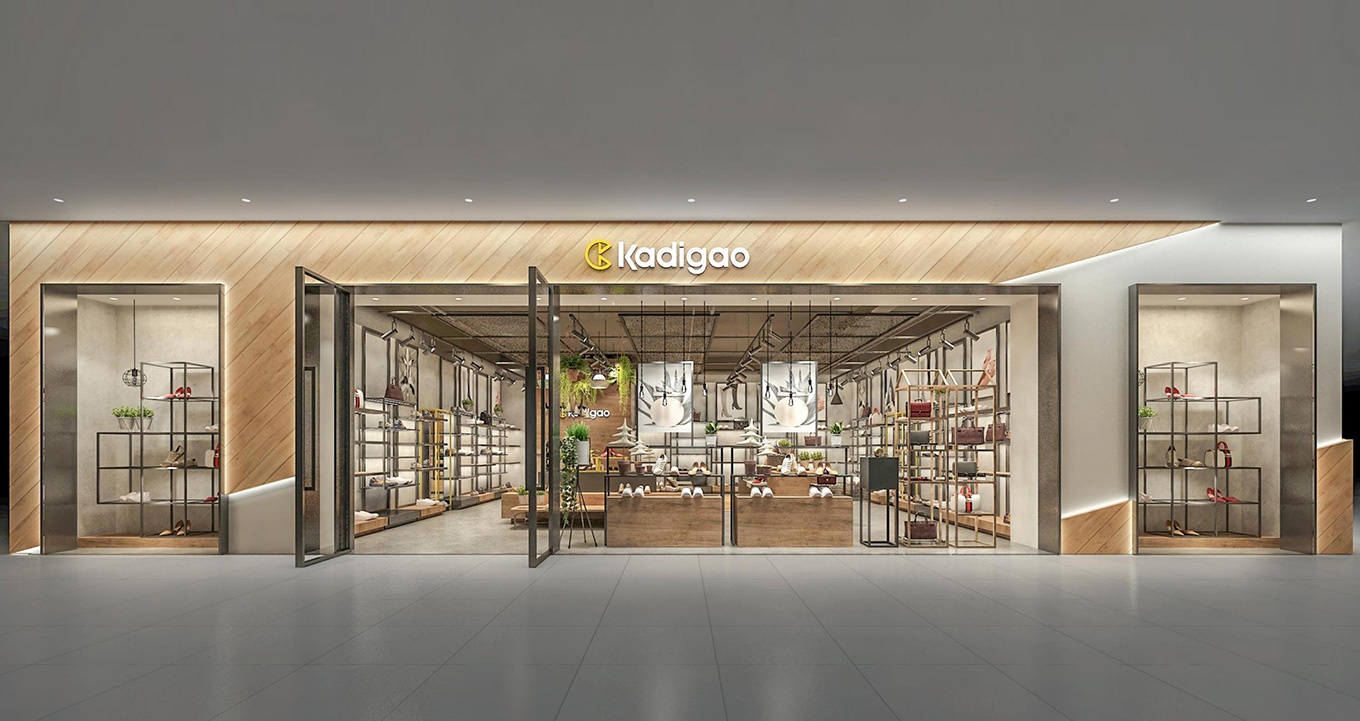 120平米女鞋專賣店設(shè)計(jì)效果圖