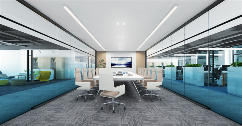 600平米產(chǎn)業(yè)園辦公空間設(shè)計效果圖