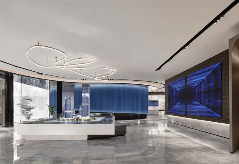 1050平金融公司辦公空間設(shè)計效果圖