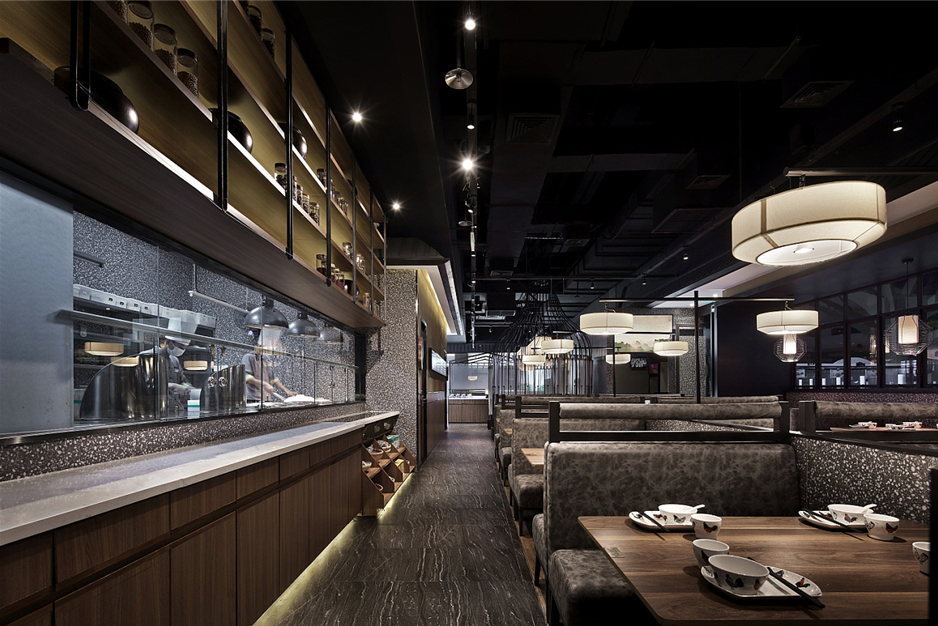 340平米現(xiàn)代中餐廳裝修設計效果圖