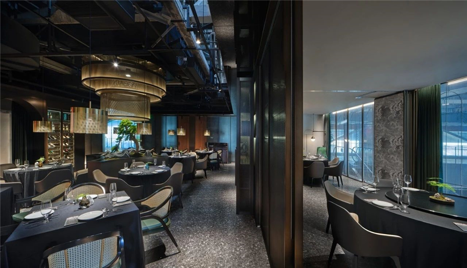 570平米新中式餐廳裝修設(shè)計(jì)效果圖