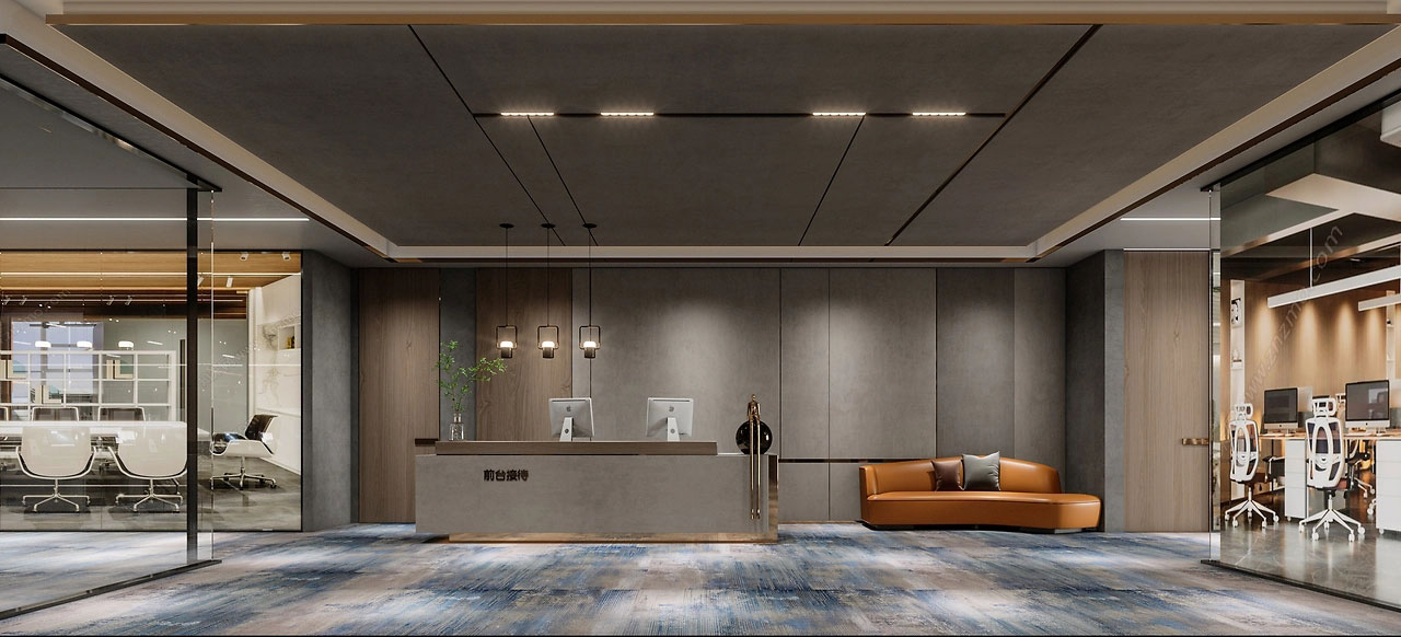 265平米高品質(zhì)辦公室裝修設(shè)計(jì)效果圖