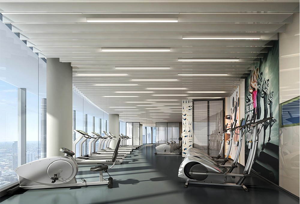 1300平米地產(chǎn)公司辦公樓設(shè)計效果圖