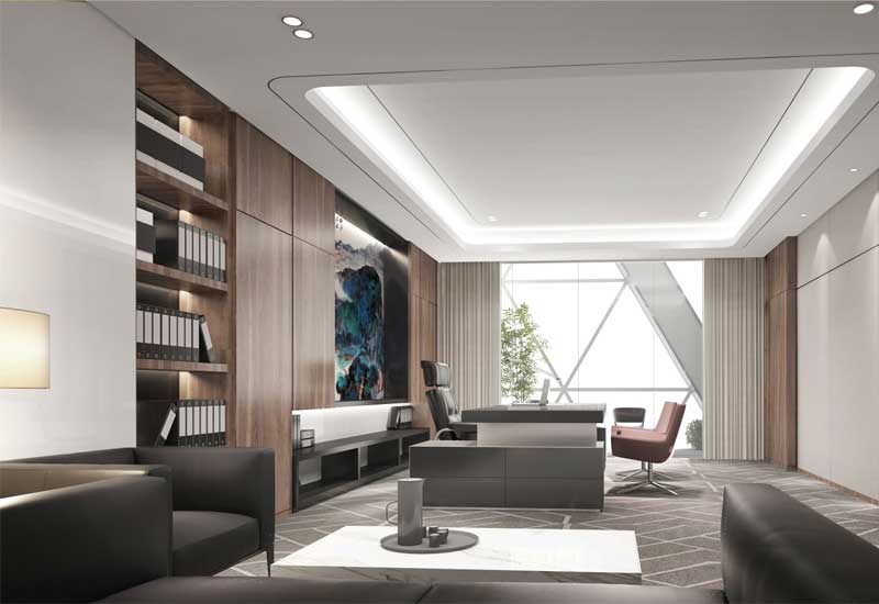 鄭州律師事務(wù)所辦公室裝修：嚴(yán)謹(jǐn)與舒適并存的設(shè)計(jì)