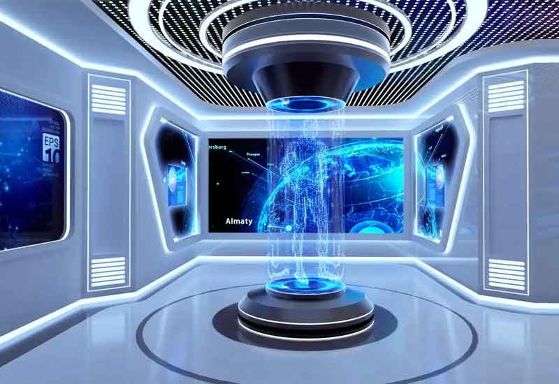 鄭州未來(lái)科技感展廳：燈光與材質(zhì)的創(chuàng)新應(yīng)用