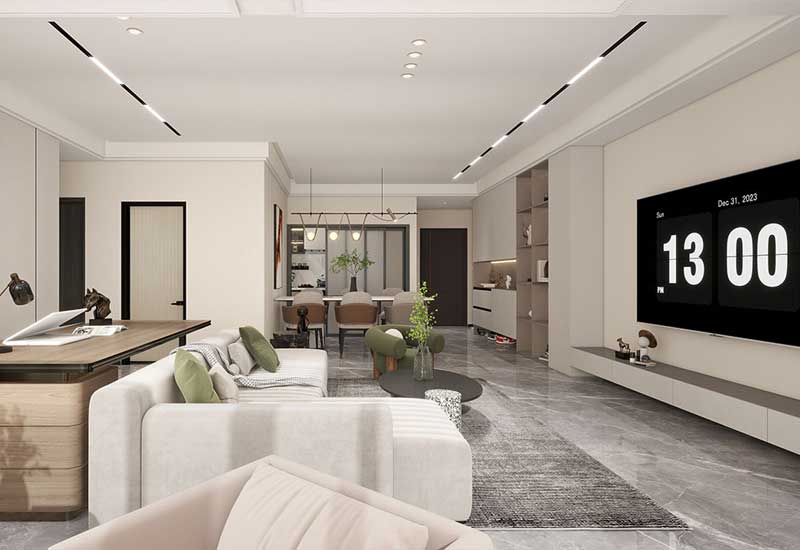 鄭州新房設(shè)計費用明細：裝修施工圖的收費標準