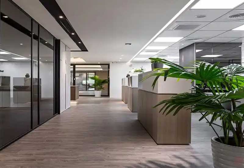 鄭州寫字樓裝修設(shè)計的照明方案：不同區(qū)域的燈光選擇