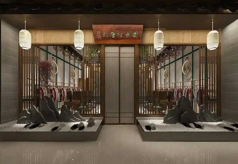 鄭州漢服店裝修設計，傳統(tǒng)文化元素的靈魂融入 