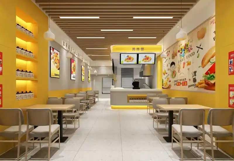 鄭州面館裝修預算：操作臺與餐桌的最優(yōu)空間比例規(guī)劃