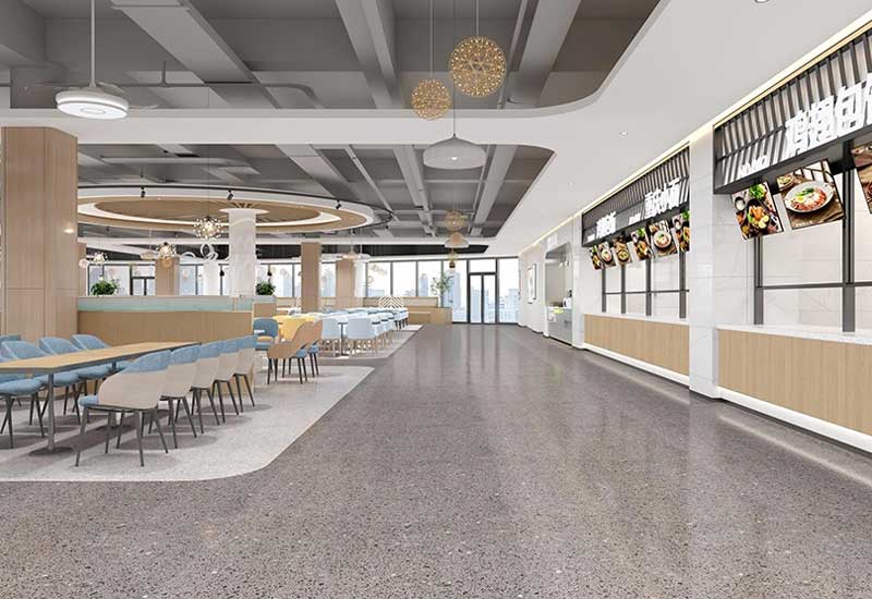 鄭州食堂裝修材料選擇：打菜勺的防燙與衛(wèi)生設計