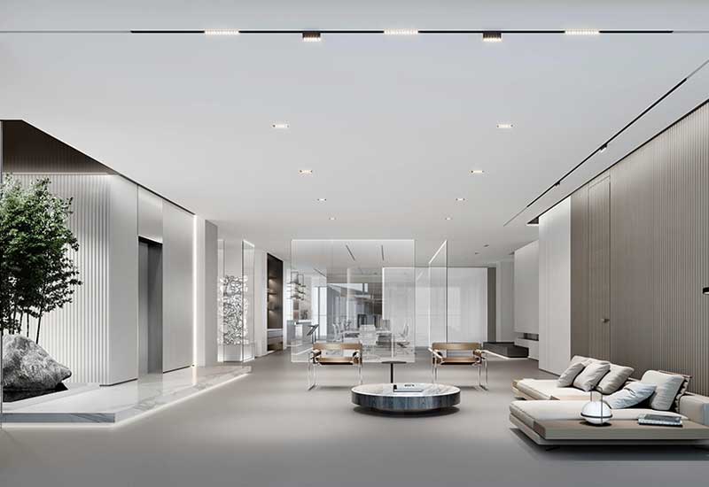 鄭州咨詢公司辦公室裝修設(shè)計：接待客戶的舒適環(huán)境