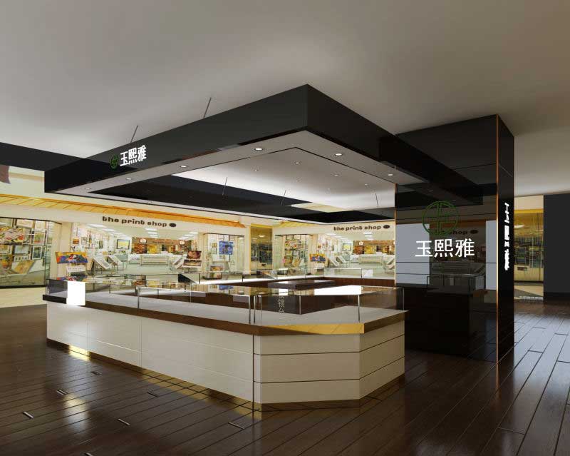 45平米珠寶首飾連鎖店裝修設(shè)計(jì)