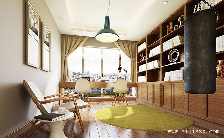 120平米現(xiàn)代簡約風格三居室裝修效果圖