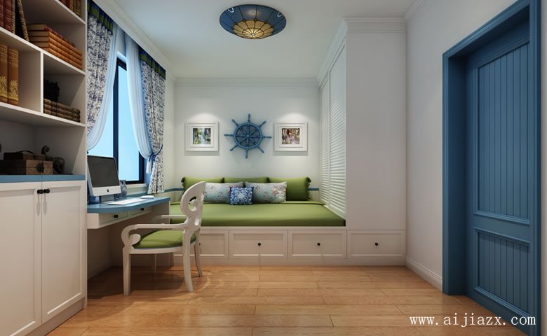 經(jīng)濟(jì)實用的地中海風(fēng)格大戶型裝修效果圖