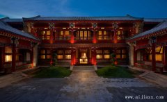 豪華的鄭州中式風(fēng)格酒店裝修效果圖