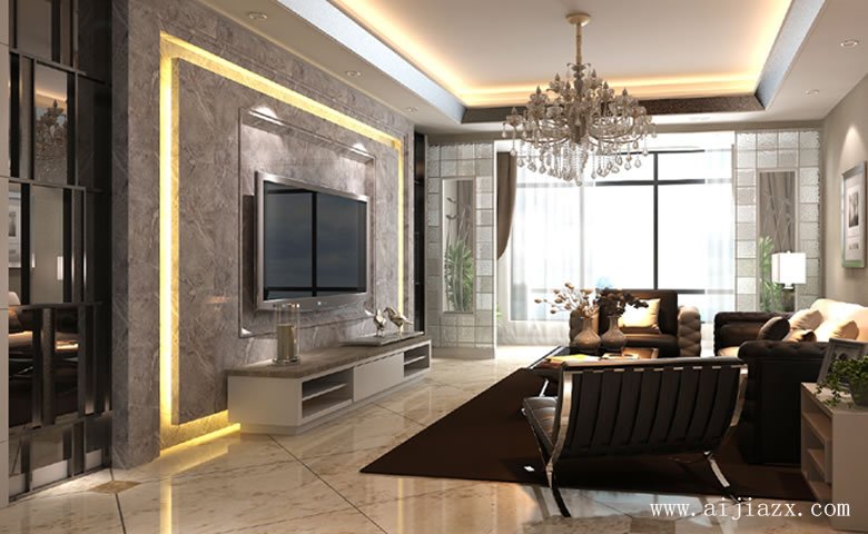 現(xiàn)代風格客餐廳裝修效果圖
