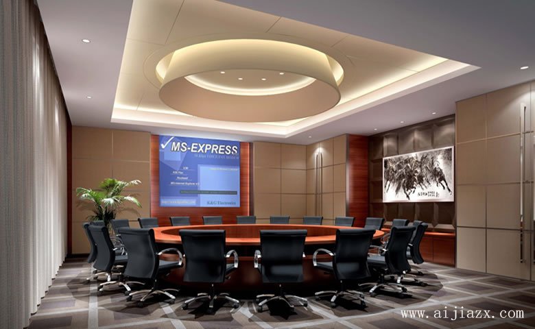 鄭州最新時(shí)尚個(gè)性酒店裝修效果圖