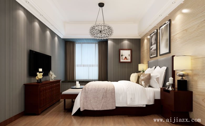 現(xiàn)代簡約風(fēng)格兩居室裝修效果圖