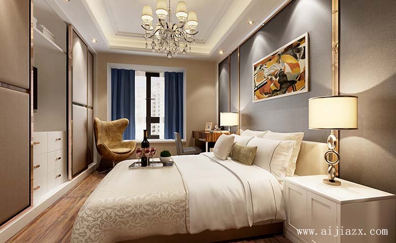 簡約的現(xiàn)代風格臥室裝修效果圖
