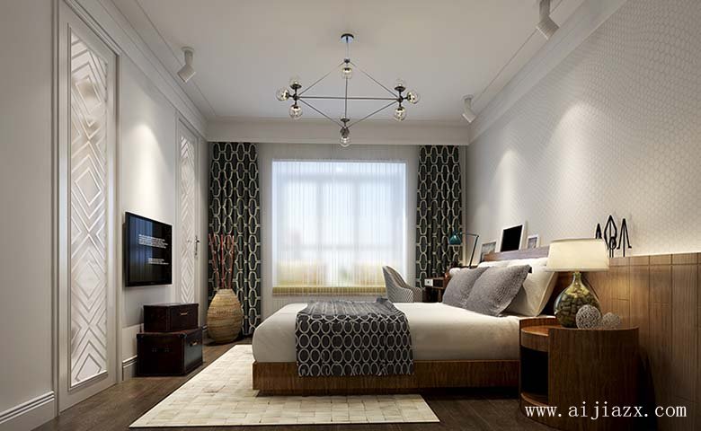 溫馨舒適的現(xiàn)代風格臥室裝修效果圖